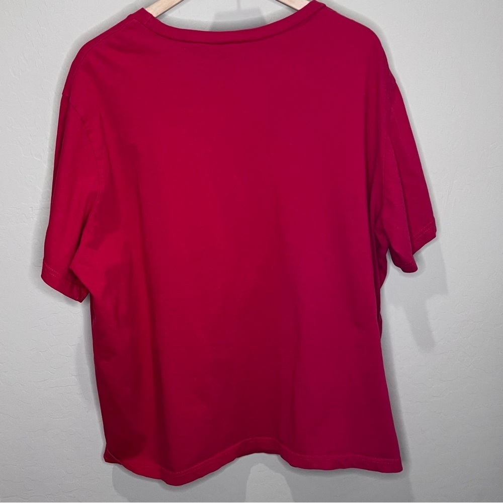 Vintage Disney Winnie Pooh Tee Shirt Top 3X Sweet As Can Bee Plus Size Parks Red - Picture 2 of 9
